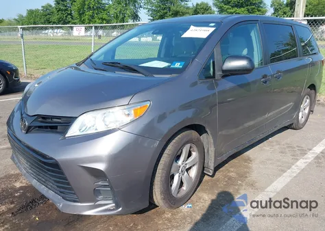 2018 Toyota Sienna L 7 Passenger из США, поврежденный, VIN 5TDZZ3DCXJS910093